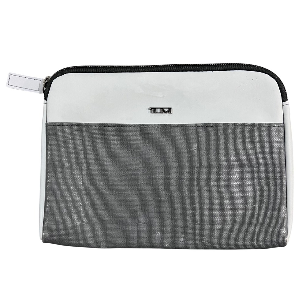 Tumi for Delta Airlines Zippered Amenity Pouch‎ Travel Toiletry Luxury Bag Case